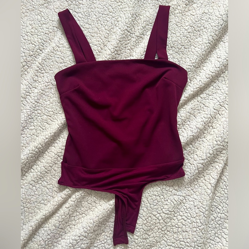 Lulu’s Maroon/Plum Bodysuit